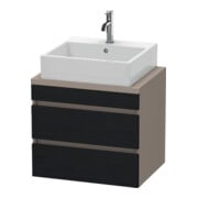Duravit Meuble sous-lavabo Com DuraStyle 60x47,8 cm, blanc mat, 2 tiroirs