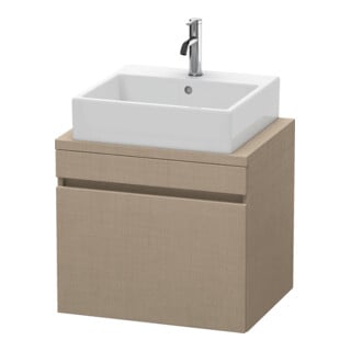 Duravit Meuble sous lavabo Com DuraStyle 60x47,8 cm, lin, pour console, 1 tiroir