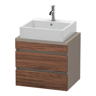 Duravit Meuble sous lavabo Com DuraStyle 60x47,8 cm, N dk/b ma, avec 2 tiroirs