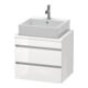 Duravit Meuble sous lavabo Com DuraStyle 60x47,8 cm, N dk/b ma, avec 2 tiroirs
