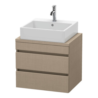 Duravit Meuble sous-lavabo Com DuraStyle 60x47,8 cm, sans console, 2 tiroirs