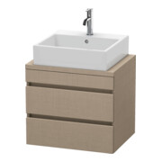 Duravit Meuble sous-lavabo Com DuraStyle 60x47,8 cm, sans console, 2 tiroirs