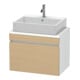 Duravit Meuble sous-lavabo Com DuraStyle 70x47,8 cm, blanc mat, 1 tiroir-1