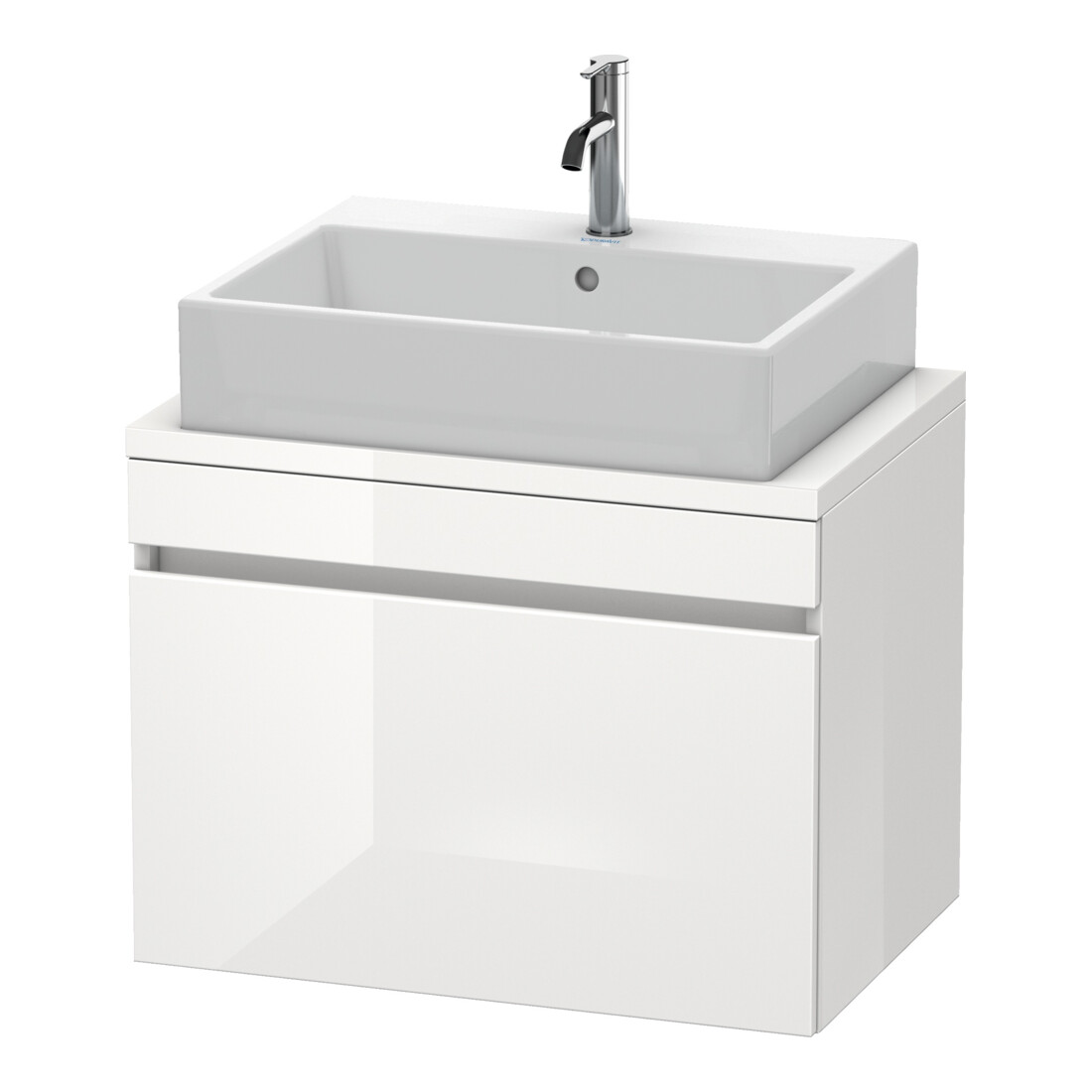 Duravit Meuble sous-lavabo Com DuraStyle 70x47,8 cm, blanc mat, 1 tiroir