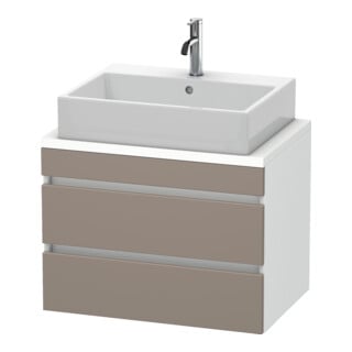 Duravit Meuble sous-lavabo Com DuraStyle 70x47,8 cm, blanc mat, 2 tiroirs