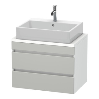 Duravit Meuble sous-lavabo Com DuraStyle 70x47,8 cm, blanc mat, 2 tiroirs
