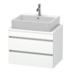 Duravit Meuble sous-lavabo Com DuraStyle 70x47,8 cm, blanc mat, 2 tiroirs-1
