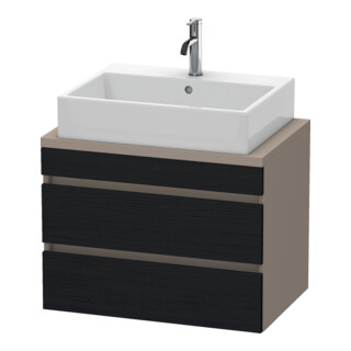 Duravit Meuble sous lavabo Com DuraStyle 70x47,8 cm, blanc mat, 2 tiroirs