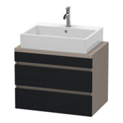 Duravit Meuble sous lavabo Com DuraStyle 70x47,8 cm, blanc mat, 2 tiroirs