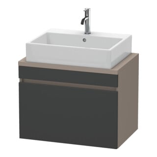 Duravit Meuble sous-lavabo Com DuraStyle 70x47,8 cm, gris, 1 tiroir