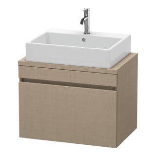 Duravit Meuble sous lavabo Com DuraStyle 70x47,8 cm, lin, pour console, 1 tiroir
