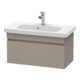 Duravit Meuble sous-lavabo Com DuraStyle 73x36,8 cm, basalte mat, 1 tiroir-1