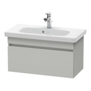 Duravit Meuble sous lavabo Com DuraStyle 73x36,8 cm, béton gris mat, 1 tiroir