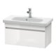 Duravit Meuble sous lavabo Com DuraStyle 73x36,8 cm, blanc brillant, 1 tiroir-1