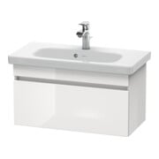 Duravit Meuble sous lavabo Com DuraStyle 73x36,8 cm, blanc brillant, 1 tiroir