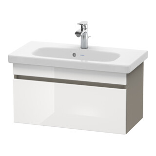 Duravit Meuble sous lavabo Com DuraStyle 73x36,8 cm, blanc hg/b mat, 1 tiroir