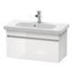 Duravit Meuble sous lavabo Com DuraStyle 73x36,8 cm, blanc mat, 1 tiroir