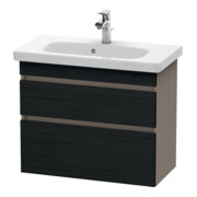 Duravit Meuble sous lavabo Com DuraStyle 73x36,8 cm, blanc mat, 2 tiroirs, suspendu