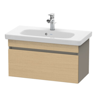 Duravit Meuble sous lavabo Com DuraStyle 73x36,8 cm, œuf naturel/mat, 1 tiroir