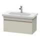Duravit Meuble sous-lavabo Com DuraStyle 73x36,8 cm, taupe, 1 tiroir-1