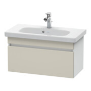 Duravit Meuble sous-lavabo Com DuraStyle 73x36,8 cm, taupe/blanc mat, 1 tiroir
