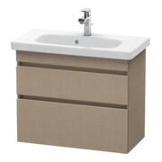Duravit Meuble sous lavabo Com DuraStyle 73x36,8cm, blanc, 2 tiroirs, suspendu-1