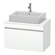 Duravit Meuble sous-lavabo Com DuraStyle 80x47,8 cm, blanc mat, pour console, 1 tiroir-1