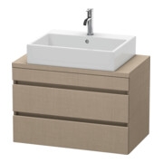 Duravit Meuble sous-lavabo Com DuraStyle 80x47,8 cm, finition mate, 2 tiroirs-1
