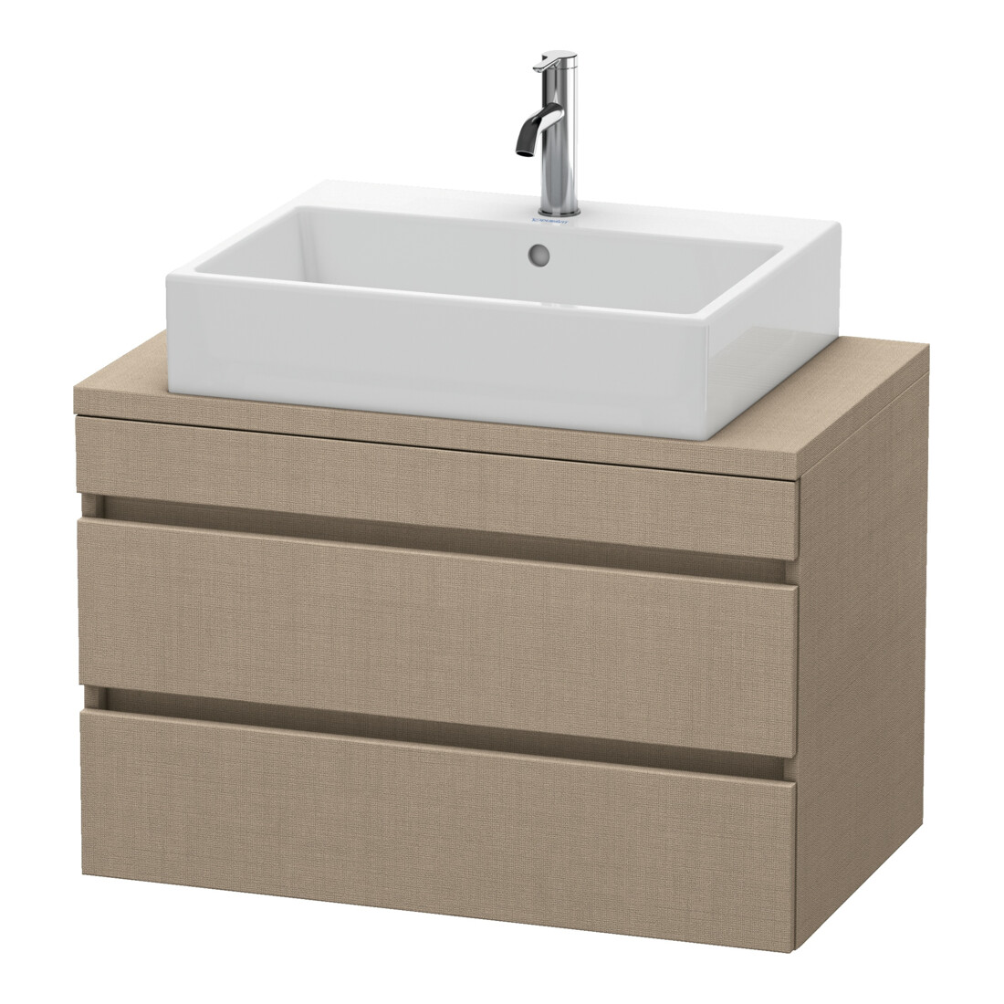 Duravit Meuble sous-lavabo Com DuraStyle 80x47,8 cm, finition mate, 2 tiroirs