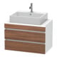 Duravit Meuble sous-lavabo Com DuraStyle 80x47,8 cm, N na/we ma, f Kons, 2 tiroirs-1