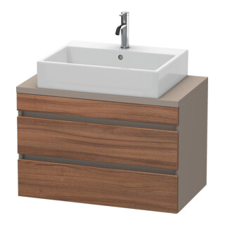 Duravit Meuble sous-lavabo Com DuraStyle 80x47,8 cm, N nat/b ma, f Kons, 2 tiroirs