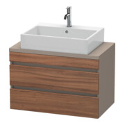 Duravit Meuble sous-lavabo Com DuraStyle 80x47,8 cm, N nat/b ma, f Kons, 2 tiroirs
