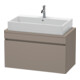 Duravit Meuble sous-lavabo Com DuraStyle 90x47,8 cm, bas, avec console, 1 tiroir-1