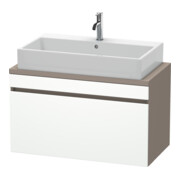 Duravit Meuble sous lavabo Com DuraStyle 90x47,8 cm, blanc, 1 tiroir