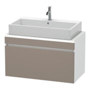 Duravit Meuble sous lavabo Com DuraStyle 90x47,8 cm, blanc mat, 1 tiroir-1