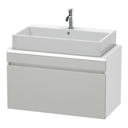 Duravit Meuble sous lavabo Com DuraStyle 90x47,8 cm, blanc mat, 1 tiroir