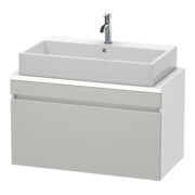 Duravit Meuble sous lavabo Com DuraStyle 90x47,8 cm, blanc mat, 1 tiroir-1