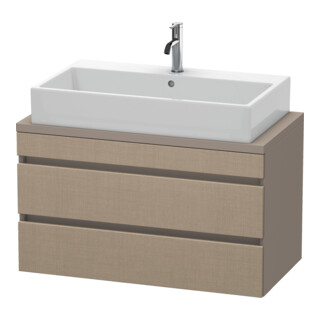 Duravit Meuble sous-lavabo Com DuraStyle 90x47,8 cm, blanc mat, 2 tiroirs
