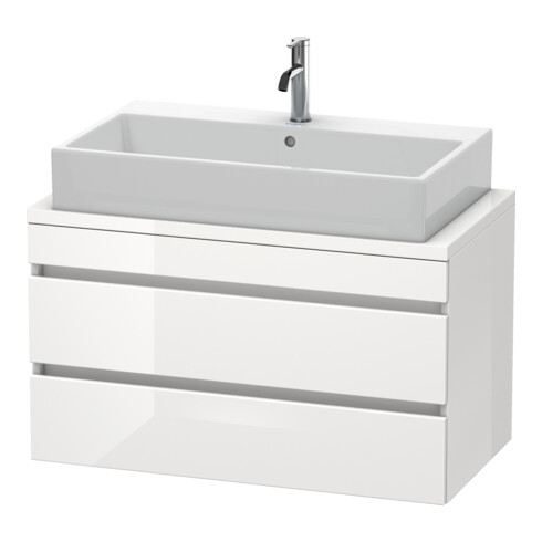 Duravit Meuble sous-lavabo Com DuraStyle 90x47,8 cm, blanc mat, 2 tiroirs