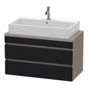 Duravit Meuble sous lavabo Com DuraStyle 90x47,8 cm, blanc mat, 2 tiroirs
