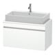 Duravit Meuble sous-lavabo Com DuraStyle 90x47,8 cm, blanc mat, pour console, 1 tiroir-1