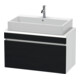 Duravit Meuble sous lavabo Com DuraStyle 90x47,8 cm, blanc œuf, 1 tiroir-1