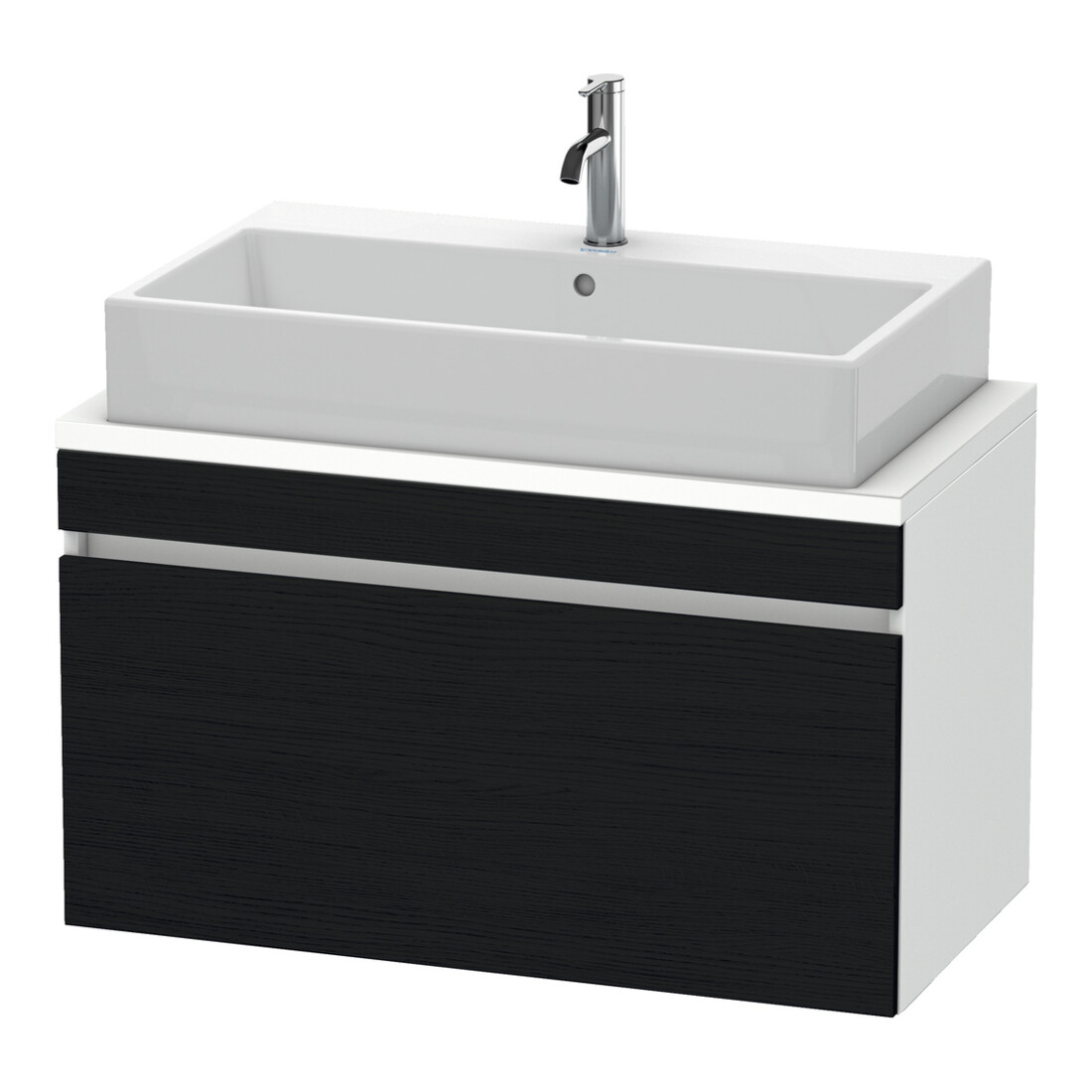 Duravit Meuble sous lavabo Com DuraStyle 90x47,8 cm, blanc œuf, 1 tiroir