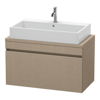 Duravit Meuble sous-lavabo Com DuraStyle 90x47,8 cm, lin, pour console, 1 tiroir