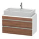 Duravit Meuble sous lavabo Com DuraStyle 90x47,8 cm, N na/we ma, f Kons, 2 tiroirs-1