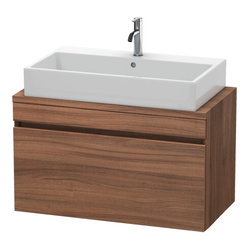 Duravit Meuble sous-lavabo Com DuraStyle 90x47,8 cm, noyer naturel, pour console, 1 tiroir