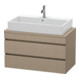 Duravit Meuble sous-lavabo Com DuraStyle 90x47,8 cm, sans console, 2 tiroirs-1