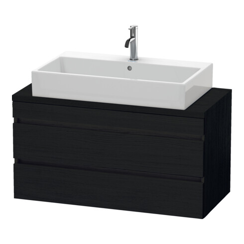 Duravit Meuble sous lavabo Comp DuraStyle 100x47,8 cm, blanc œuf, suspendu, 2 tiroirs