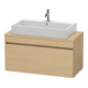 Duravit Meuble sous-lavabo Comp DuraStyle 100x47,8 cm, chêne naturel, avec console, 1 tiroir-1