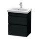 Duravit Meuble sous-lavabo Comp DuraStyle 50x36,8 cm, blanc œuf, 2 tiroirs, suspendu-1